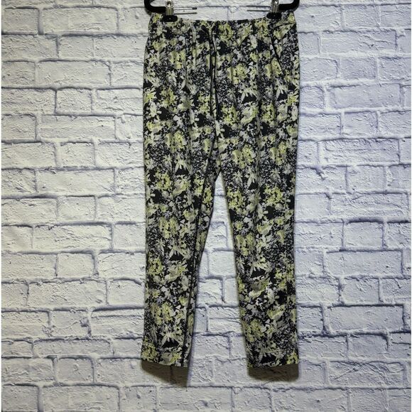 LULULEMON Jet Crop *Luxtreme (Slim) in Crosscourt Petal Black Clarity Yellow, 8 - Picture 7 of 16